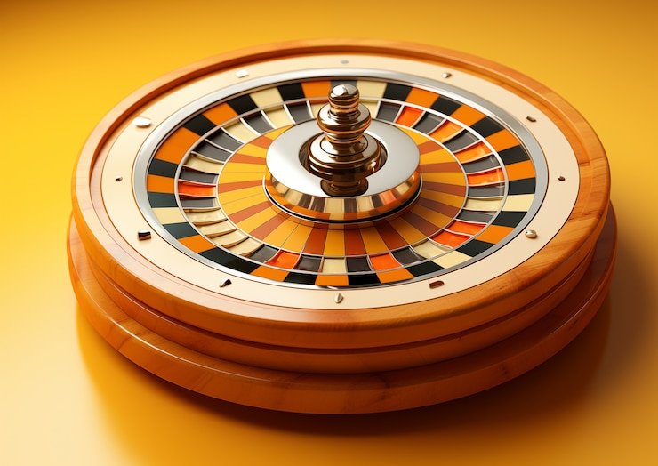 Live dealer at online roulette studio with multi-camera setup