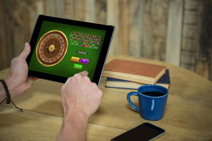Roulette wheel spin at online roulette live studio